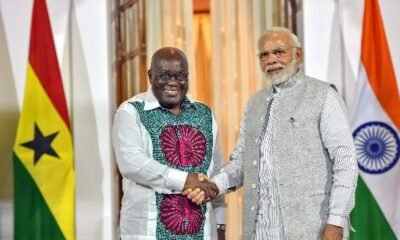 India Modi and Ghana's Akufo Addo