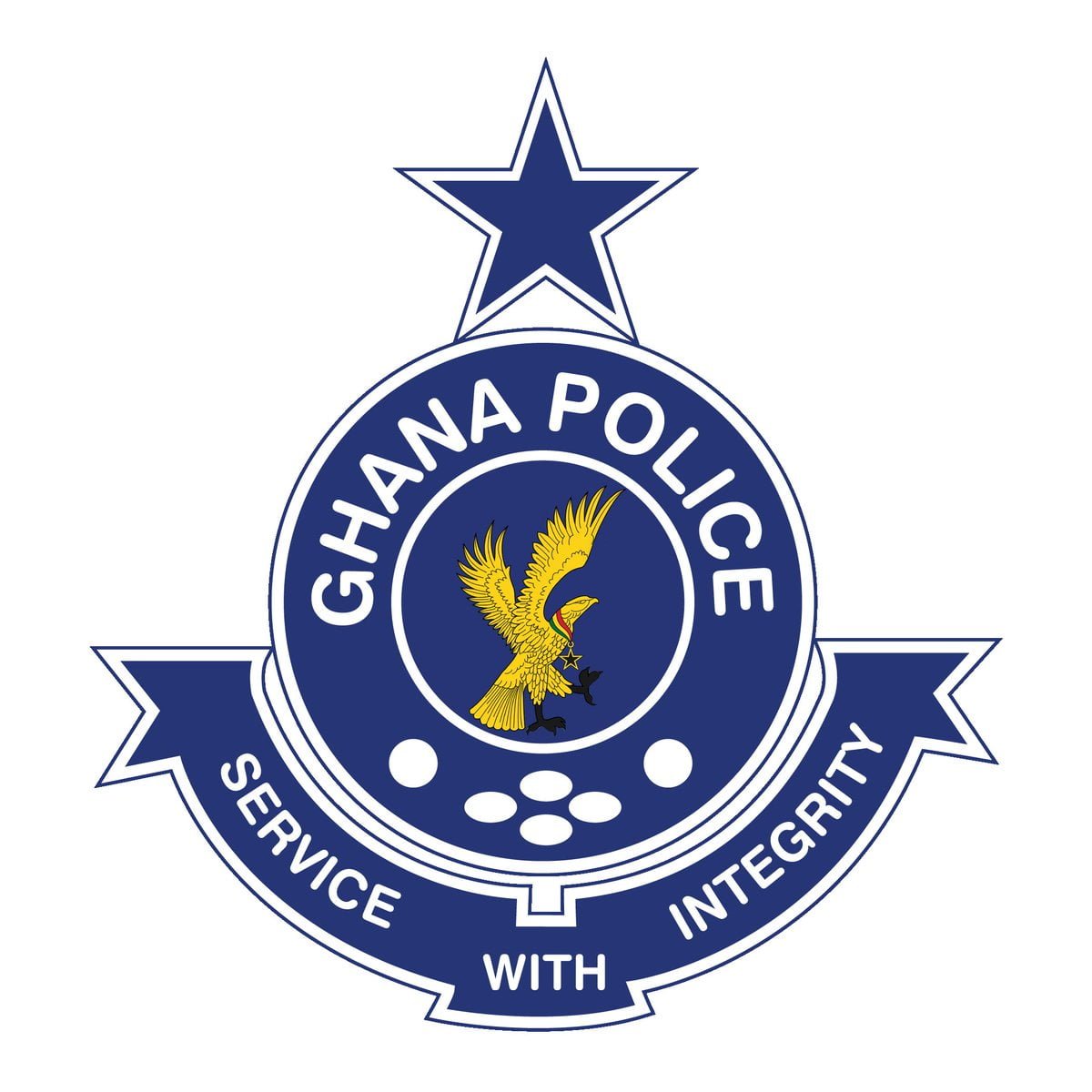 Ghana police badge