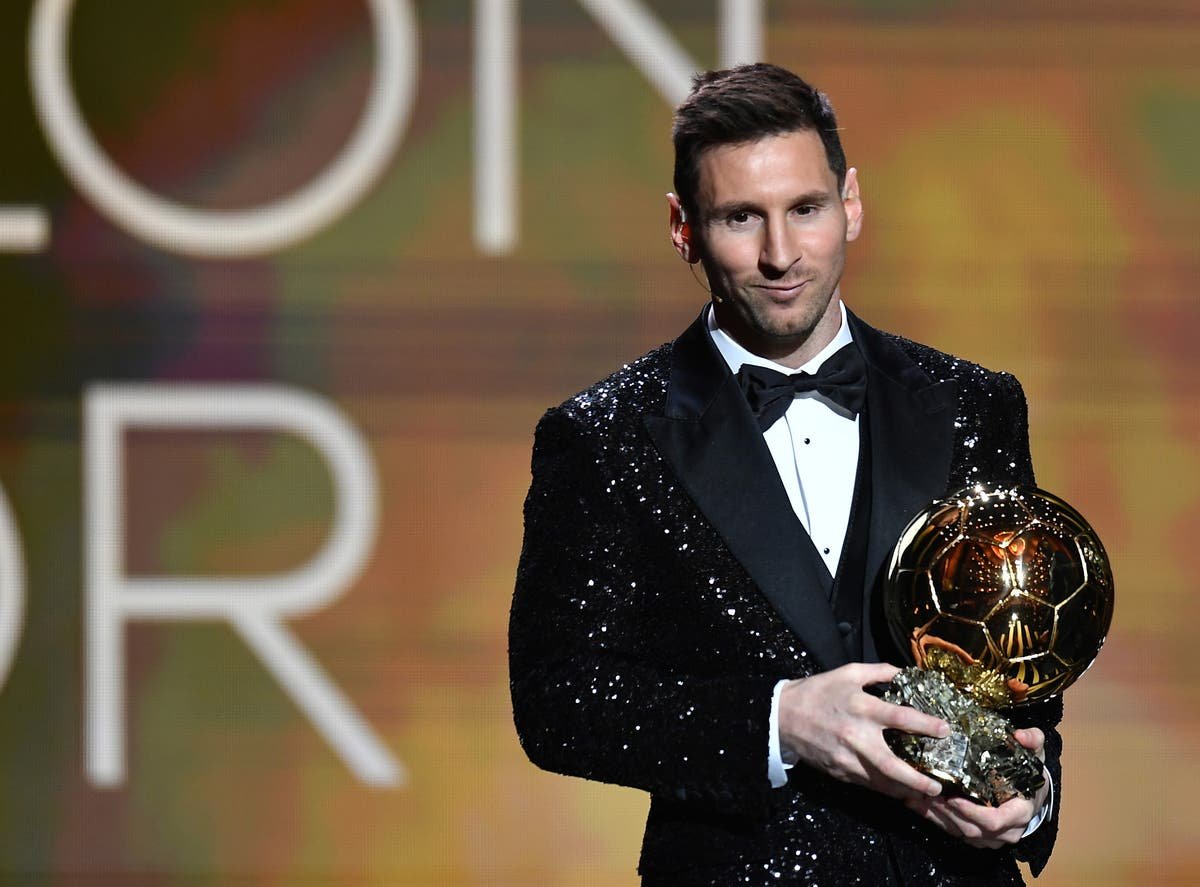 Lionel Messi win 2021 ballon d'or