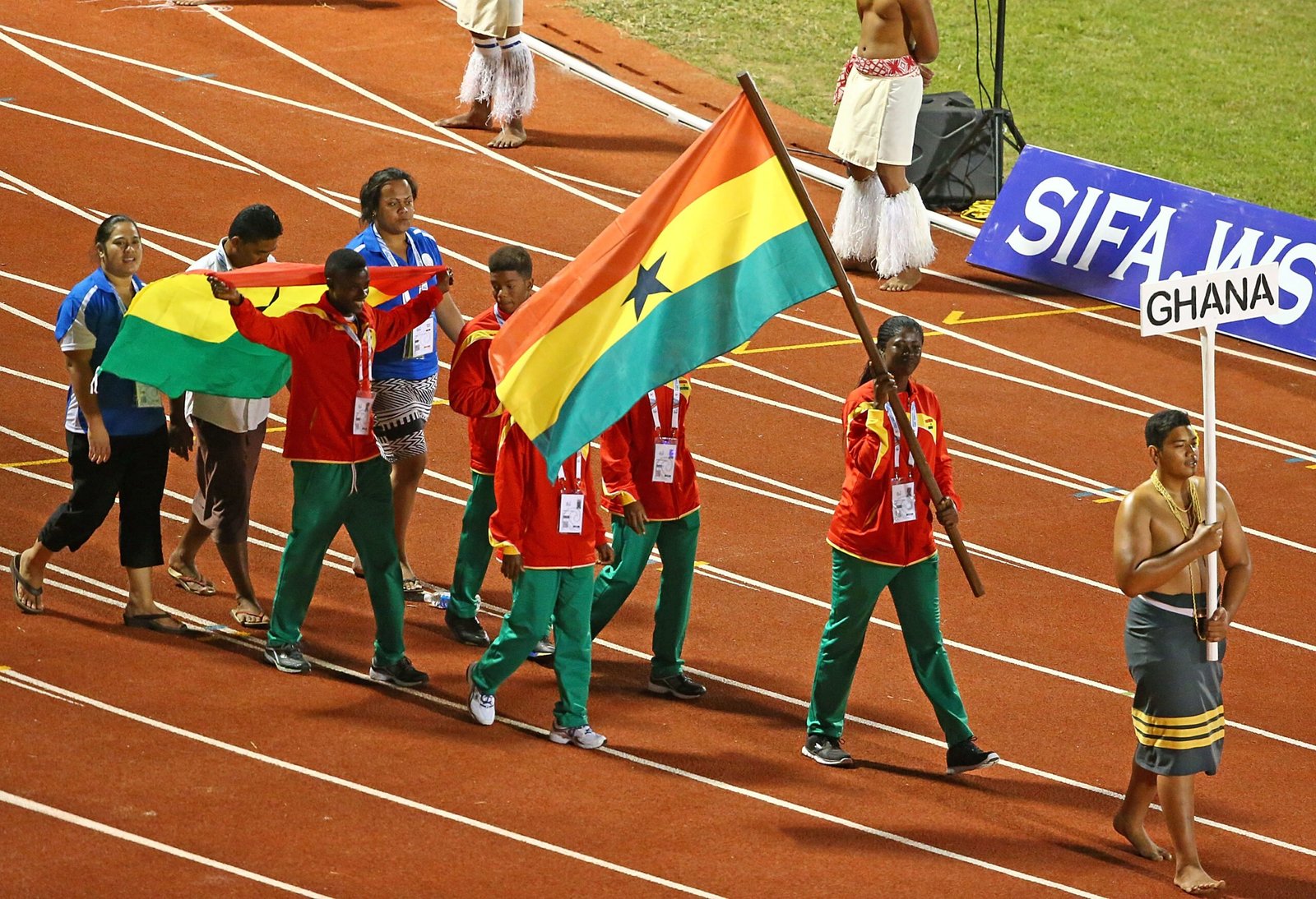 some member of ghana olympics team