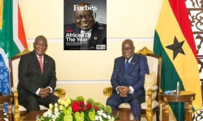 South Africa President Cyril Ramaphosa and President Akufo-Addo