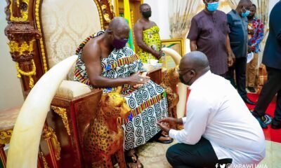 The Asantehene, Otumfuo Osei Tutu ll