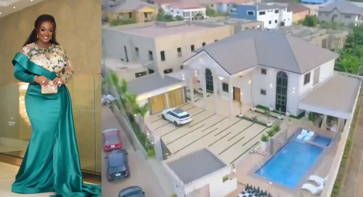 "It Took Her 10-years To Build That Mansion" - Randy Abbey Drops Secret About Jackie Appiah's Luxurious Mansion (WATCH)