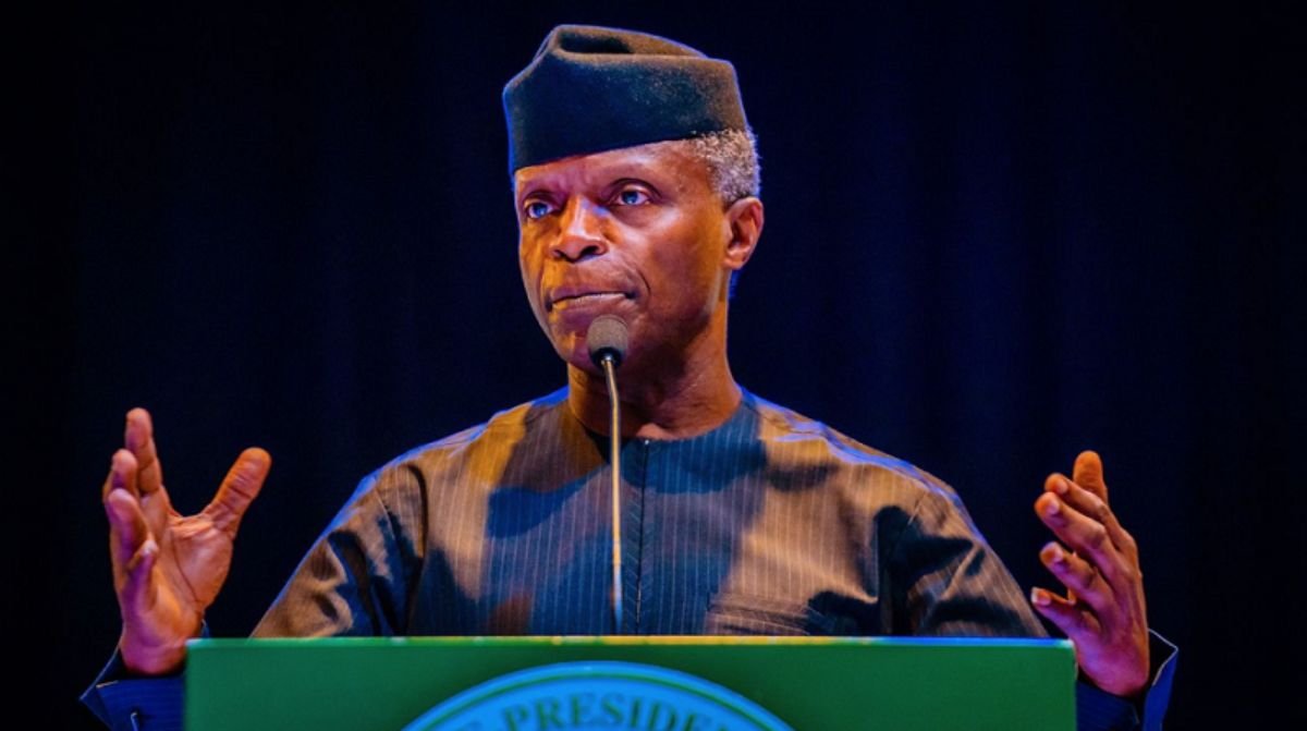 "You Cannot Wish This County Well And Vote For Someone You Don't Believe In" - Yemi Osinbajo Speaks At APC Presidential Primary [VIDEO]