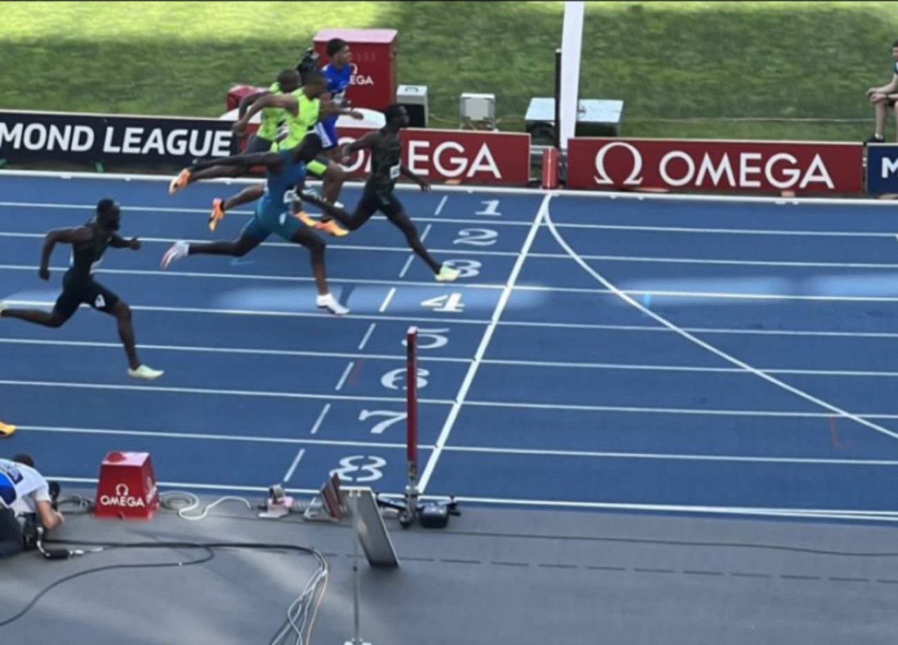 Benjamin Azamati Wins 100m At Paris Diamond League Meeting