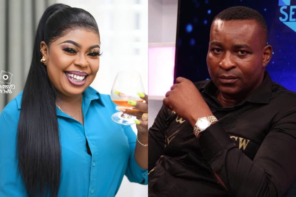 Afia Schwarzenegger Uses Antoa To Rain Curses On Chairman Wontumi For Denying Their Secret Love-making Affiar [WATCH]