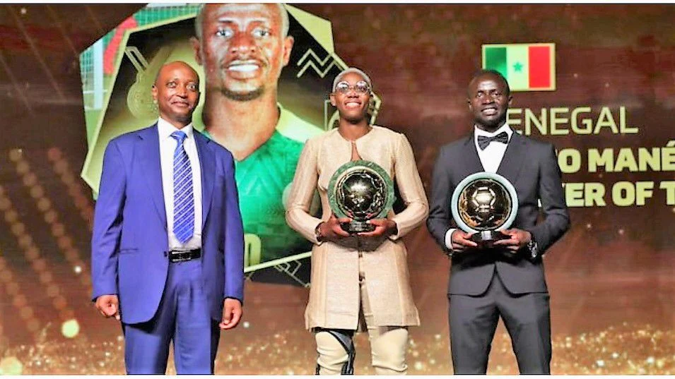 2022 CAF Awards: Sadio Mane Crowned CAF Footballer Of The Year – Full List Of Winners