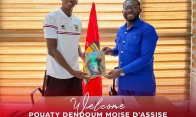 OFFICIAL: Kotoko Confirms Cameroonian Goalkeeper, 𝐏𝐨𝐮𝐚𝐭𝐲 𝐌𝐨𝐢𝐬𝐞 𝐃’𝐀𝐬𝐬𝐢𝐬𝐞 Signing