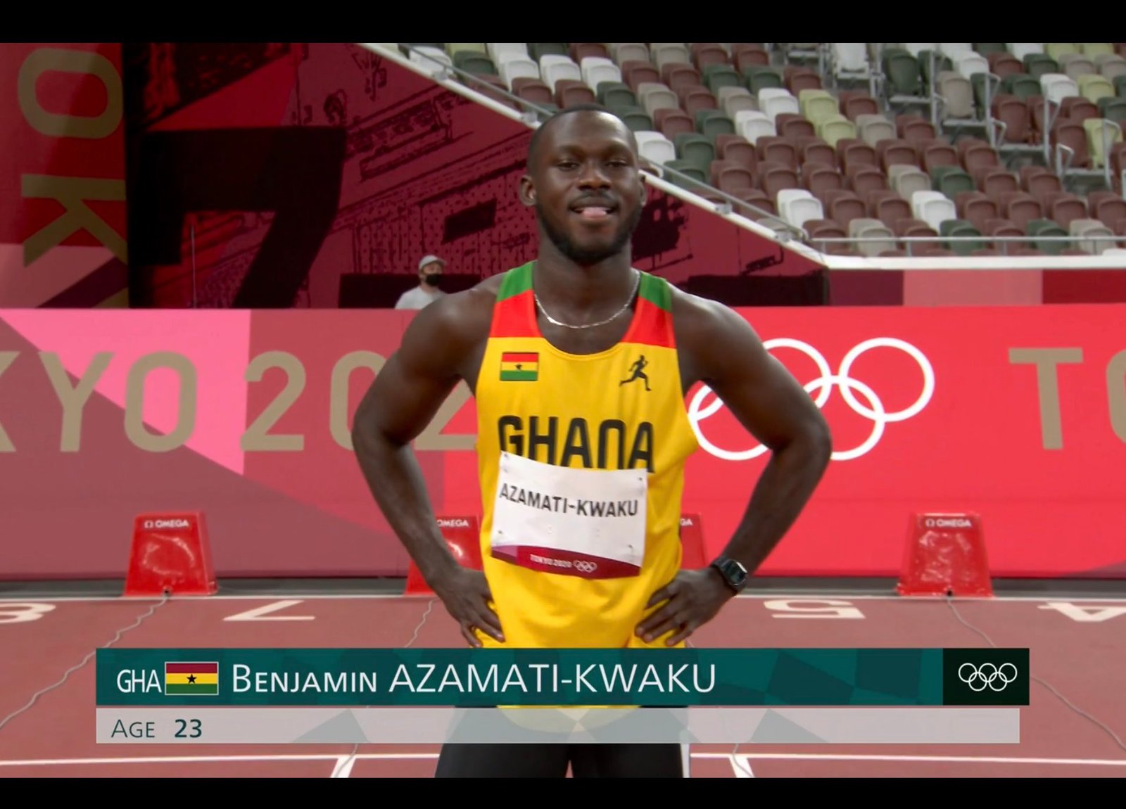 Benjamin Azamati Wins Men’s 100m Heats To qualify For Semis At 2022 Commonwealth Games