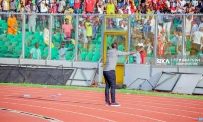 Samuel Boadu Steals Show At Accra Sports Stadium After Hearts of Oak Exit From CAF Confederation Cup