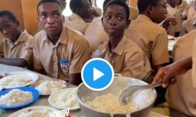 Ghanaians Praise 'Good Samarithan' Who Served St. Paul's SHS Students With Jollof And Chicken