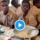 Ghanaians Praise 'Good Samarithan' Who Served St. Paul's SHS Students With Jollof And Chicken