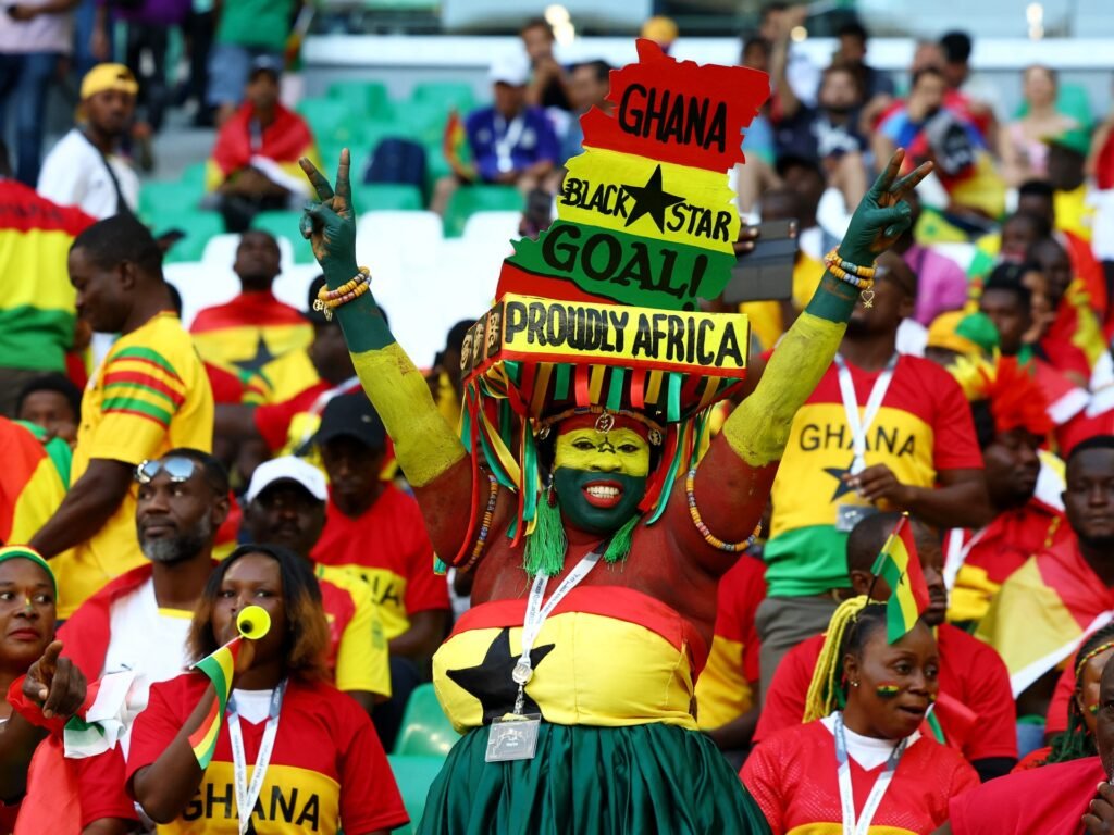 2023 AFCON Qualifiers: Fans Turn Out Massively At Black Stars Final Training Ahead of Angola Clash