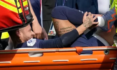 Neymar's Season Cut Short Due to Ankle Injury