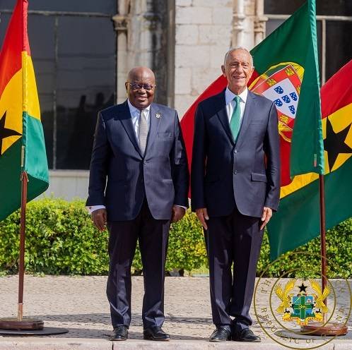 Nana Addo and Marcelo Robelo