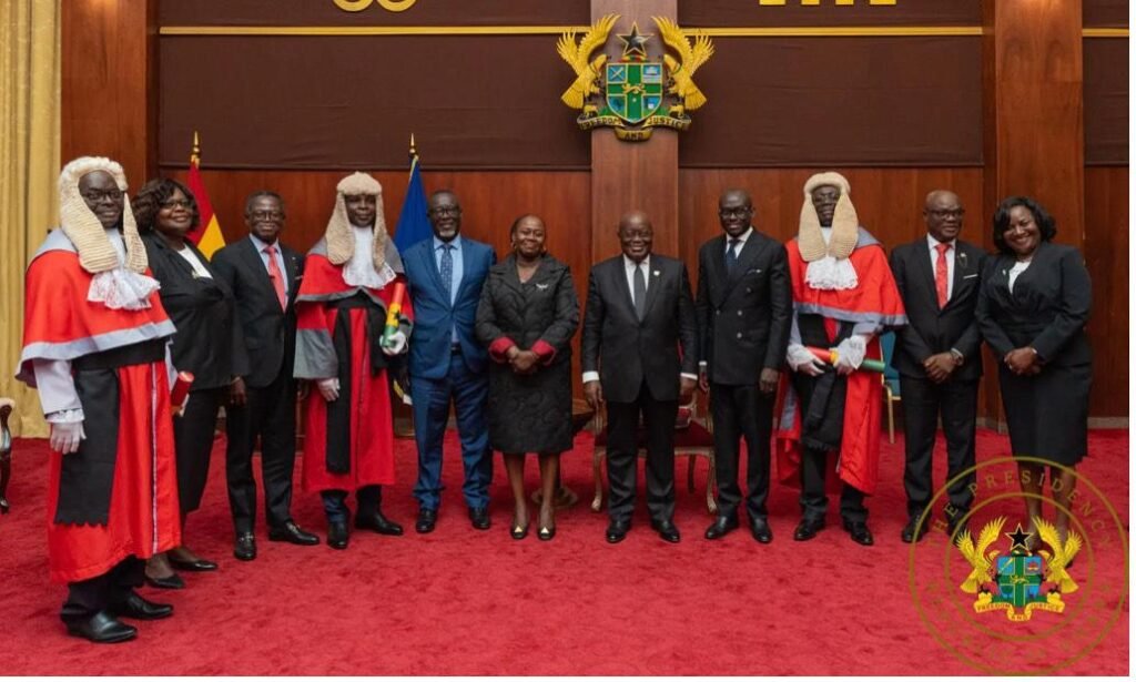 nana addo and supreme court judges