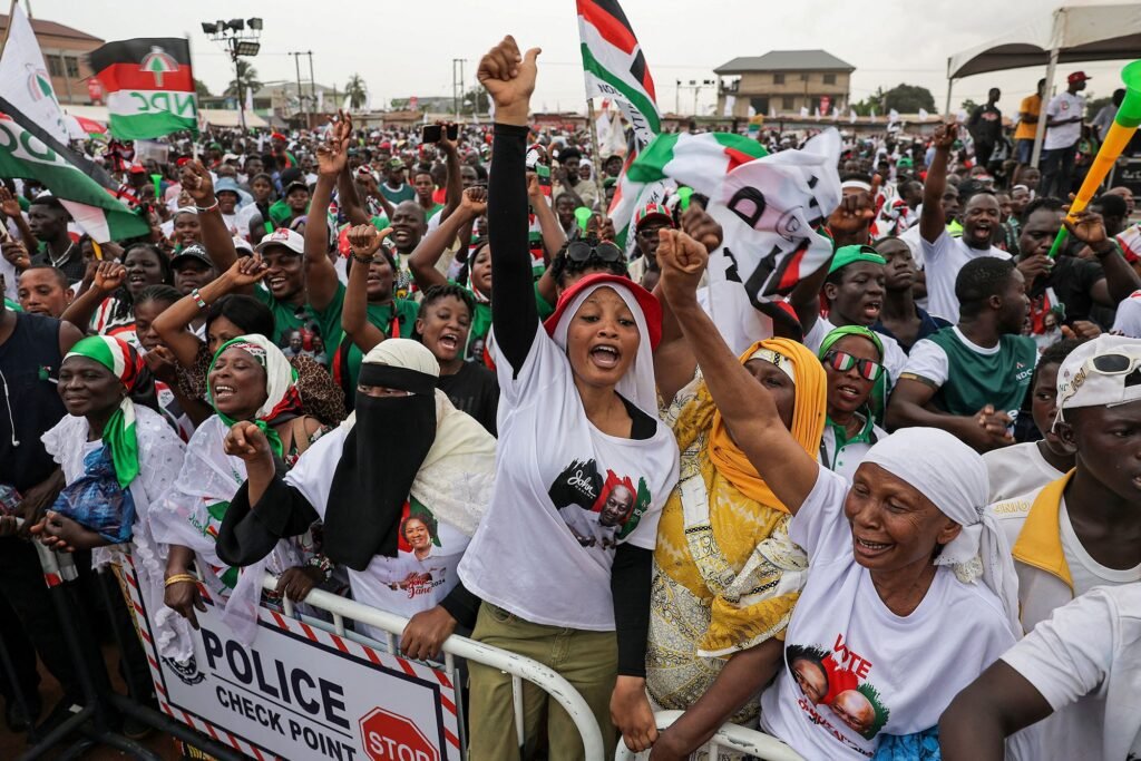 Election 2024: Ghana Erupts in Jubilation as Mahama’s Evident Win Sparks Celebrations Across Country