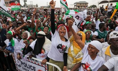 Election 2024: Ghana Erupts in Jubilation as Mahama’s Evident Win Sparks Celebrations Across Country