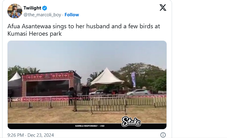 Low Crowd in Kumasi Draws Criticism as Afua Asantewaa Continues Guinness World Record Attempt