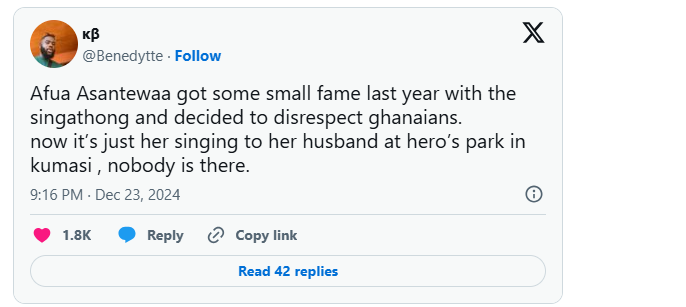 Low Crowd in Kumasi Draws Criticism as Afua Asantewaa Continues Guinness World Record Attempt