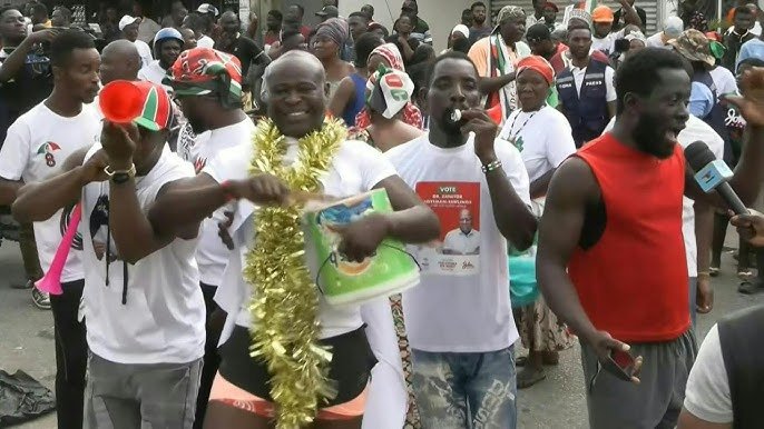 Election 2024: Ghana Erupts in Jubilation as Mahama’s Evident Win Sparks Celebrations Across Country