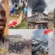 Obuasi Fire Explosion: One Feared Dead, Over 20 Cars Destroyed