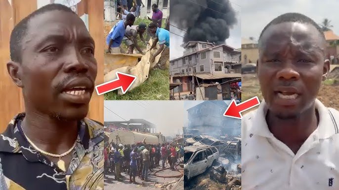 Obuasi Fire Explosion: One Feared Dead, Over 20 Cars Destroyed