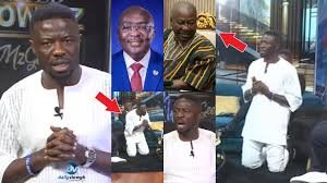 Kwaku Manu Kneels on Live TV, Begs Mahama to Fulfill His Promises to Ghanaians