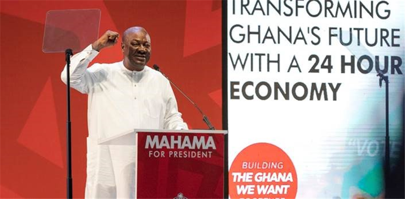 Mahama Expresses Concern Over Youth's Waning Trust in Democracy