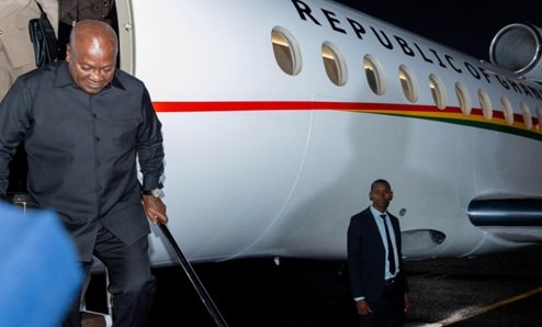 Mahama Lands in Kenya for Key AU Reforms Retreat