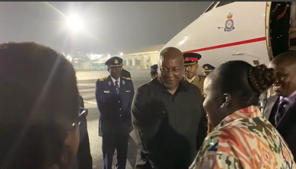 Mahama Lands in Kenya for Key AU Reforms Retreat