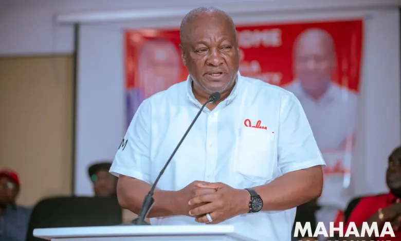 Mahama Vows to Make Peace in Bawku a Priority in His Presidency