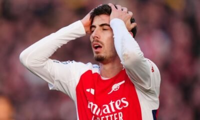 Arsenal's Kai Havertz Could Miss Rest of the Season with Hamstring Injury