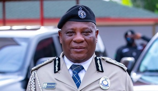 President Mahama Swears in COP Christian Yohuno as the New Inspector-General of Police