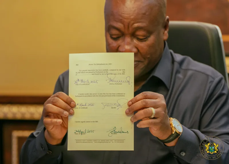 E-Levy and Betting Tax Gone for Good: Mahama Signs Historic Bill