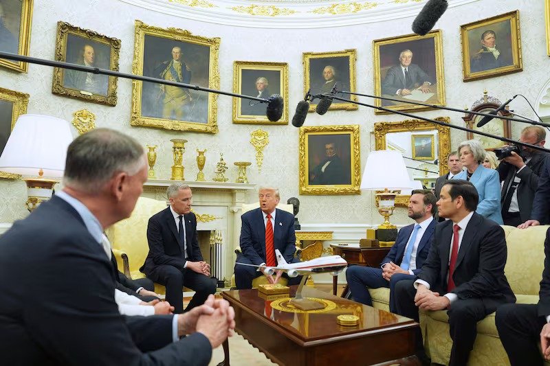 Trump Tells Canada to Pay Its Own Way in Fiery White House Meeting
