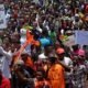 Hundreds of opposition militants and civil society members took to the streets of Lomé on Sunday, 4th May, to voice their anger over what they are calling an “authoritarian and undemocratic” shift in Togo’s political system.