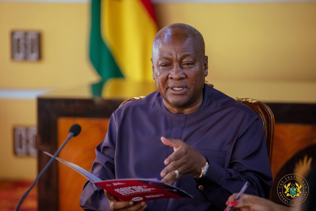 Mahama Signs GH¢1 Fuel Levy Into Law